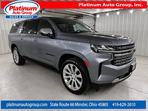 Used 2022 Chevrolet Suburban Premier w/ Max Trailering Package AWD/4WD image 7