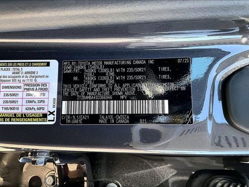 Used 2025 Lexus RX 350 F Sport w/ Convenience Package FWD image 3