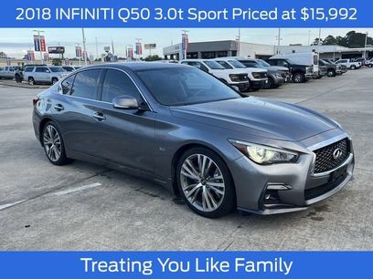 Used 2018 INFINITI Q50 Sport