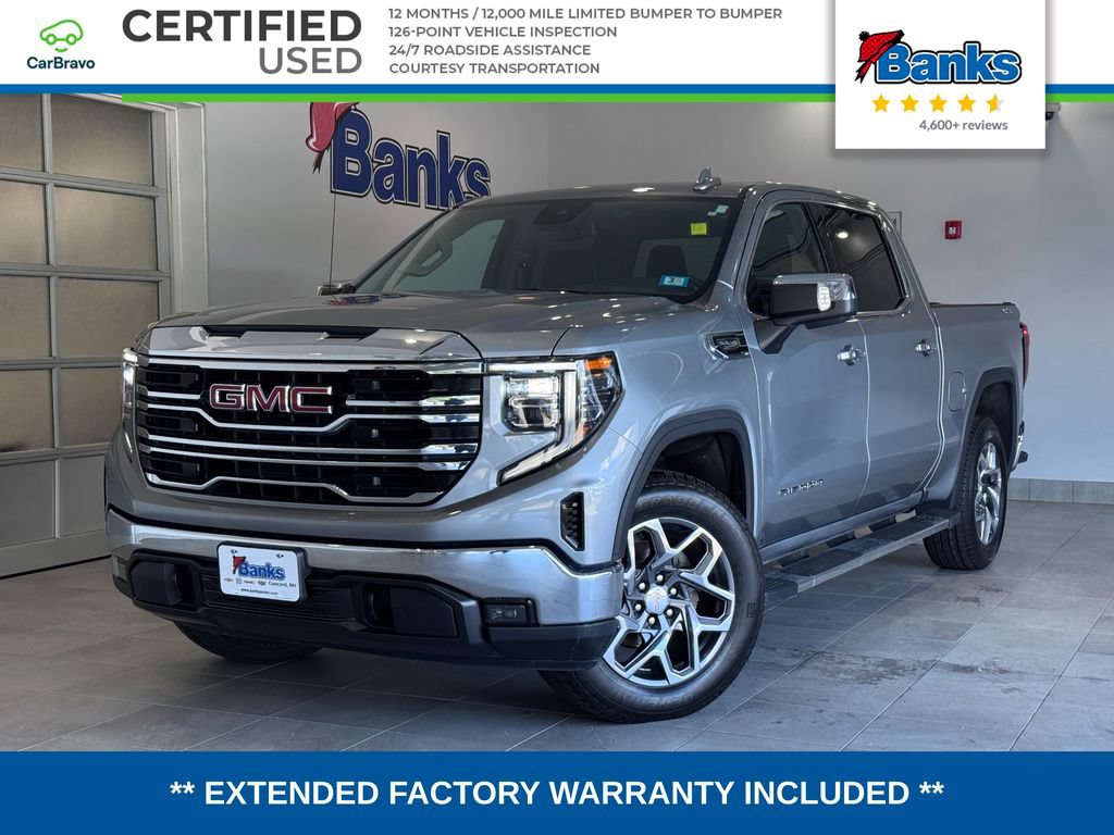 Certified 2023 GMC Sierra 1500 SLT w/ SLT Premium Package AWD/4WD image 1