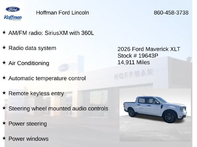Used 2026 Ford Maverick XLT AWD/4WD image 12