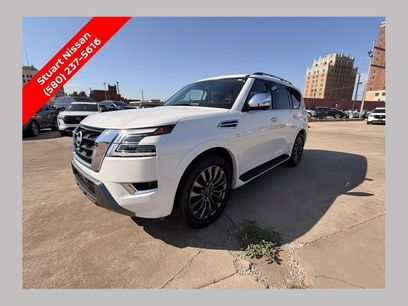Certified 2022 Nissan Armada Platinum w/ Captain's Chairs Package