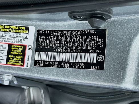 Used 2023 Toyota Camry XSE w/ Navigation Package FWD image 35