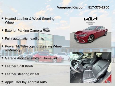 Used 2021 Lexus ES 350 w/ Premium Package FWD image 12