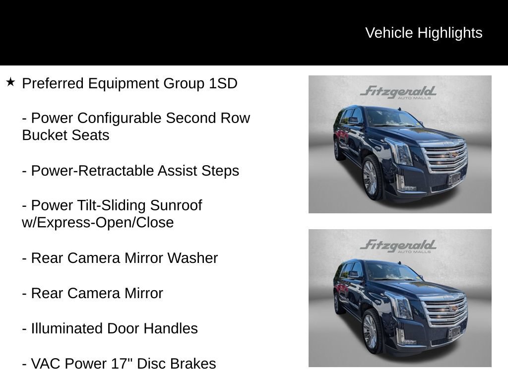 Used 2019 Cadillac Escalade Platinum AWD/4WD image 6