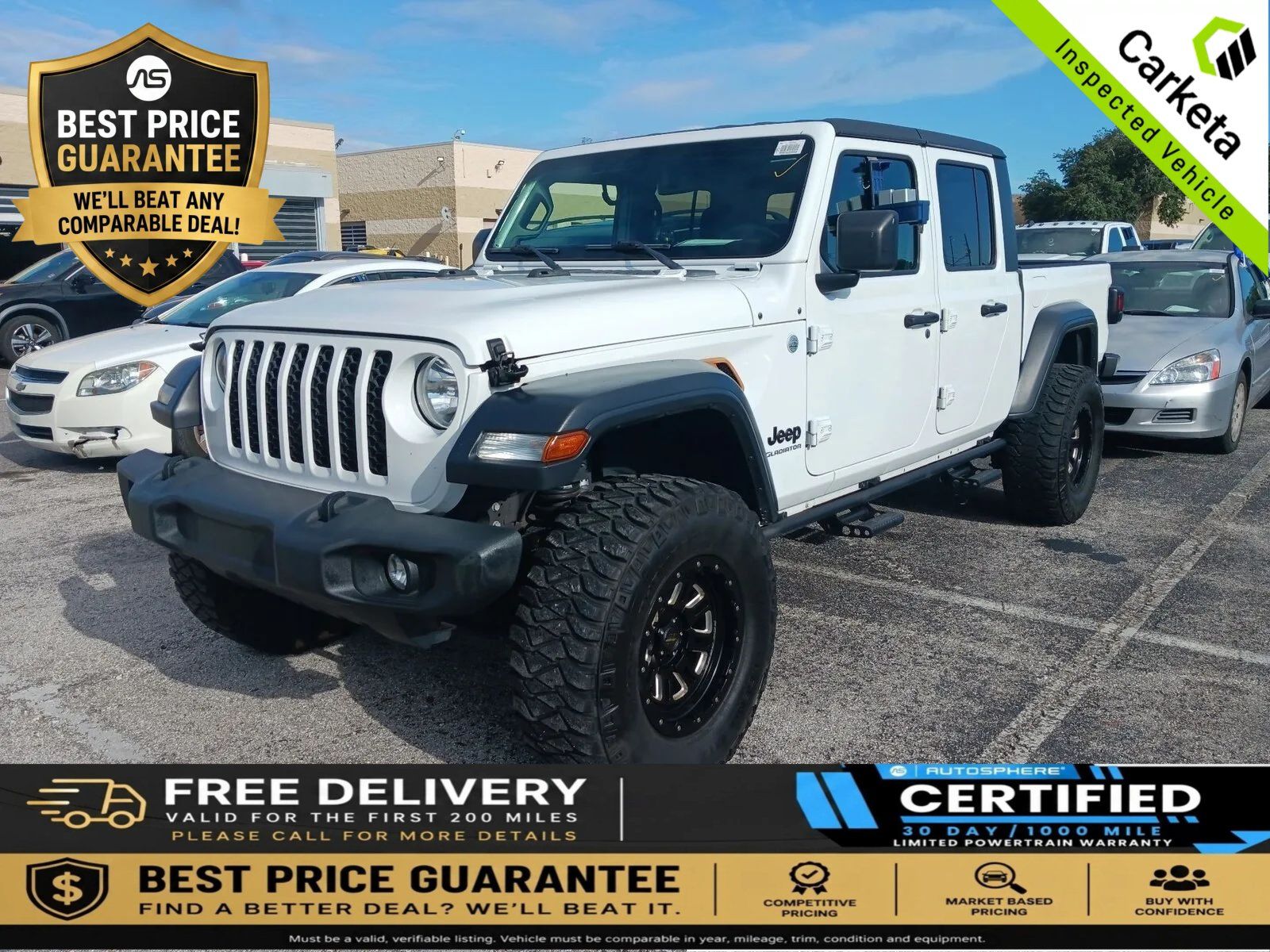 Used 2020 Jeep Gladiator Sport w/ Quick Order Package 24S AWD/4WD image 1