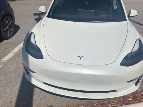 Used 2021 Tesla Model 3 Long Range AWD/4WD image 2