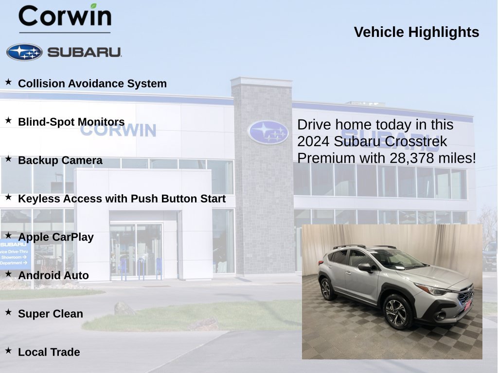 Used 2024 Subaru Crosstrek 2.0i Premium AWD/4WD image 6