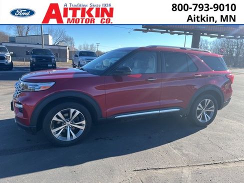 Used 2020 Ford Explorer Platinum w/ Premium Technology Package image 1
