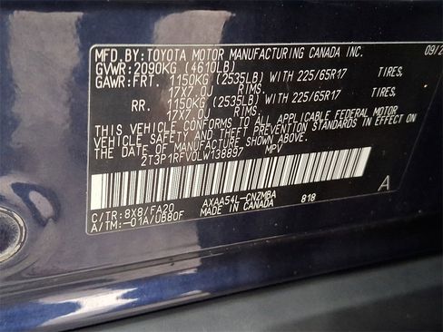 Used 2020 Toyota RAV4 XLE image 28