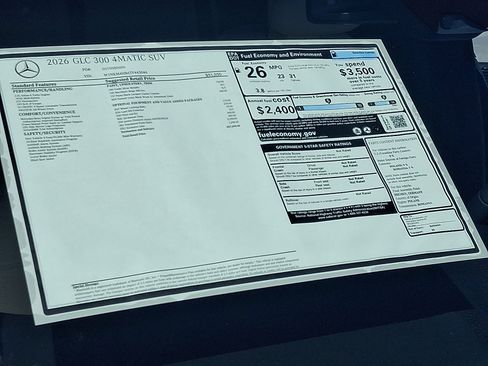 New 2026 Mercedes-Benz GLC 300 4MATIC image 22