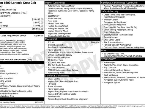 Used 2024 RAM 1500 Laramie AWD/4WD image 5