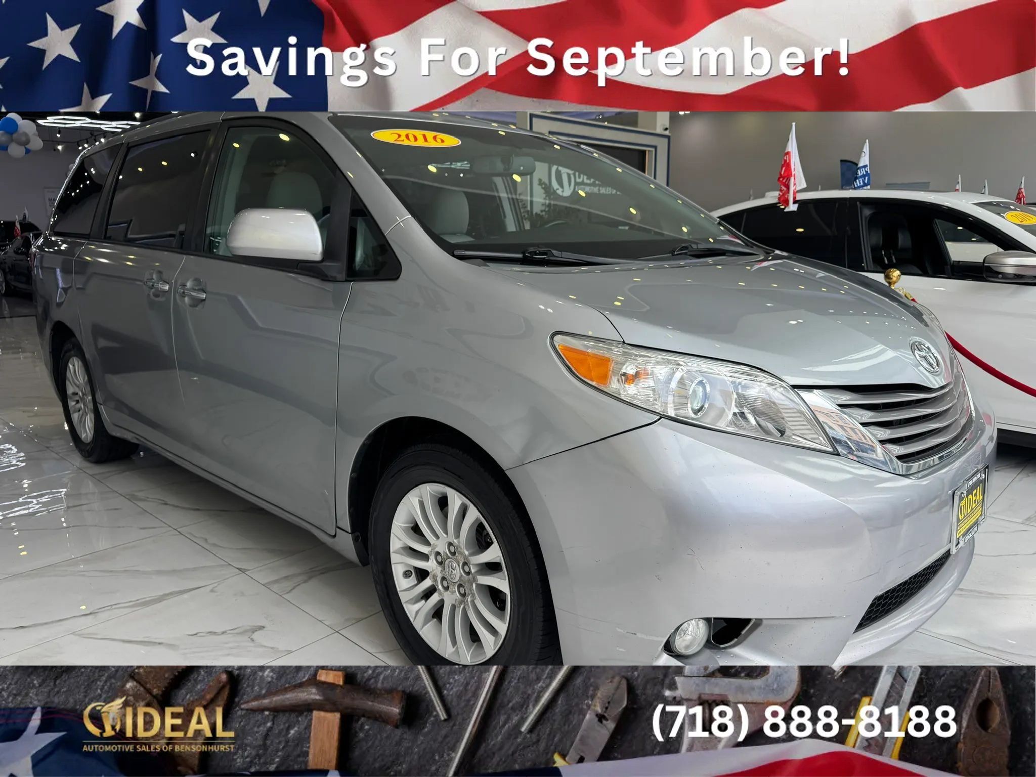Used 2016 Toyota Sienna XLE FWD image 1