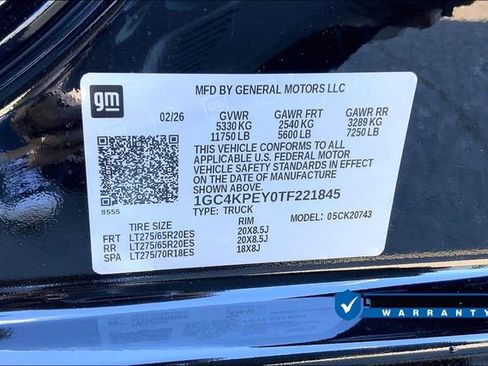 New 2026 Chevrolet Silverado 2500 LTZ w/ Trail Boss Package image 13