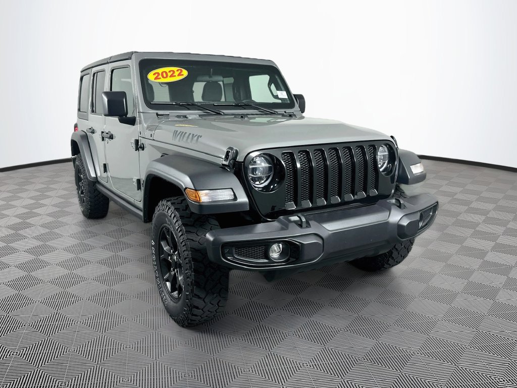 Used 2022 Jeep Wrangler Unlimited Sport AWD/4WD image 2