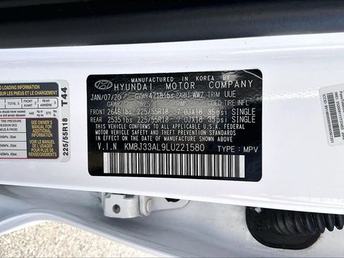 Used 2020 Hyundai Tucson Ultimate w/ Cargo Package FWD image 35