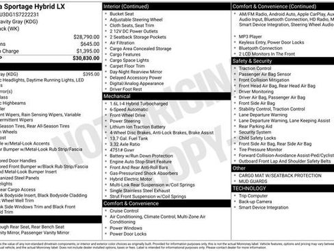 Certified 2025 Kia Sportage LX image 23