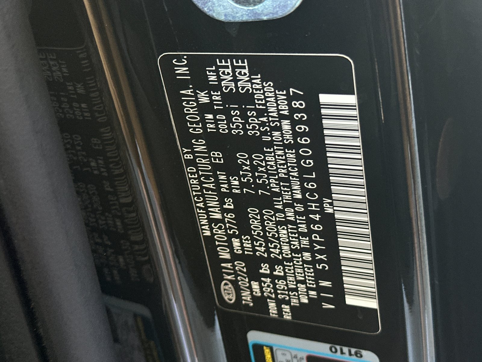 Used 2020 Kia Telluride S FWD image 29