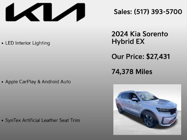 Used 2024 Kia Sorento EX w/ Panoramic Sunroof Package AWD/4WD image 17