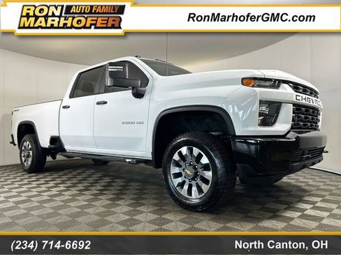Used 2022 Chevrolet Silverado 2500 Custom w/ Snow Plow Prep/Camper Package AWD/4WD image 1