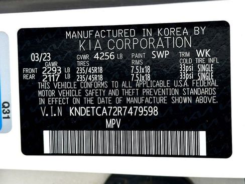 Used 2024 Kia Seltos SX w/ SX Sunroof Package image 32