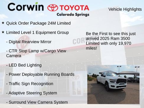 Used 2025 RAM 3500 Limited AWD/4WD image 4