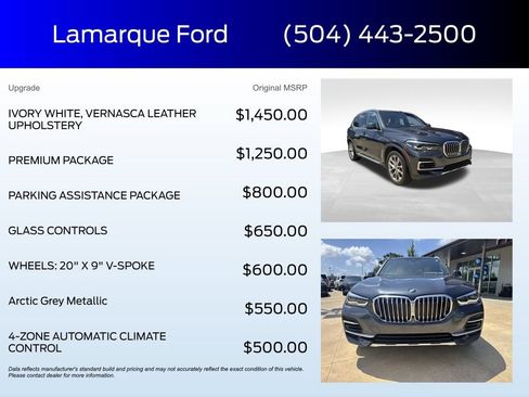 Used 2022 BMW X5 sDrive40i w/ Premium Package RWD image 2