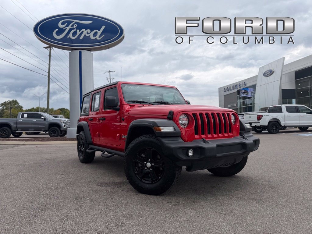 Used 2021 Jeep Wrangler Unlimited Sport AWD/4WD image 1