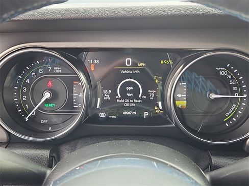 Used 2021 Jeep Wrangler Unlimited Rubicon 4xe w/ Steel Bumper Group image 30