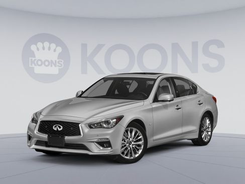 Used 2018 INFINITI Q50 Luxe w/ Essential Package (3.0T Luxe) AWD/4WD image 1