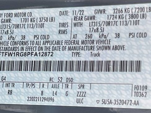 Used 2023 Ford F150 Raptor AWD/4WD image 31