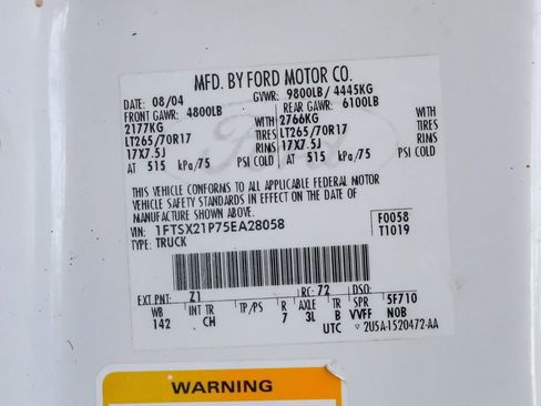 Used 2005 Ford F250 XL image 61