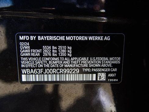 Used 2024 BMW 540i xDrive w/ Premium Package AWD/4WD image 28