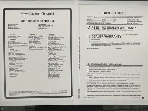Used 2023 Hyundai Elantra SEL w/ Convenience Package FWD image 30