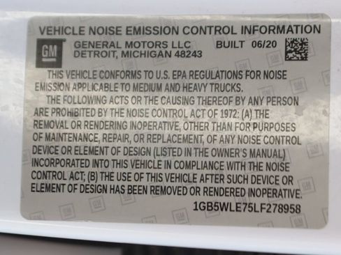 Used 2020 Chevrolet Silverado 2500 W/T w/ WT Convenience Package RWD image 49