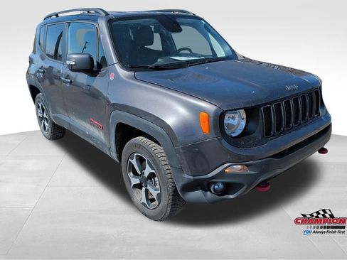 Used 2020 Jeep Renegade Trailhawk w/ Premium Leather Group AWD/4WD image 8