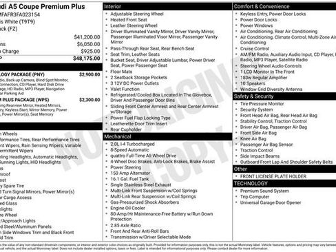 Used 2015 Audi A5 2.0T Premium Plus w/ Technology Package image 39