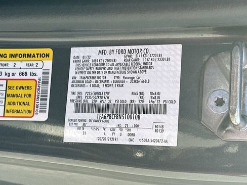 Used 2022 Ford Mustang GT RWD image 26