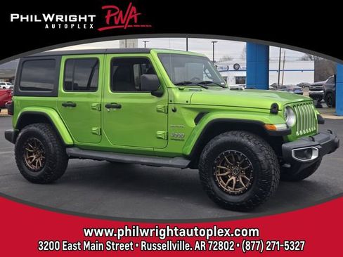 Used 2018 Jeep Wrangler Unlimited Sahara w/ Dual Top Group image 1
