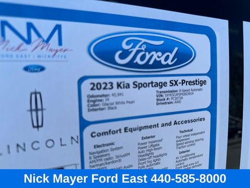 Used 2023 Kia Sportage SX AWD/4WD image 35