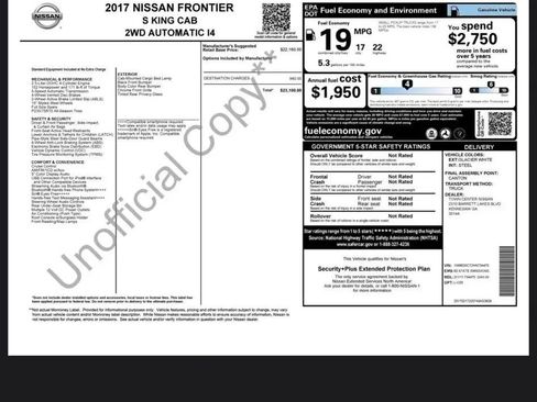 Used 2017 Nissan Frontier S image 25