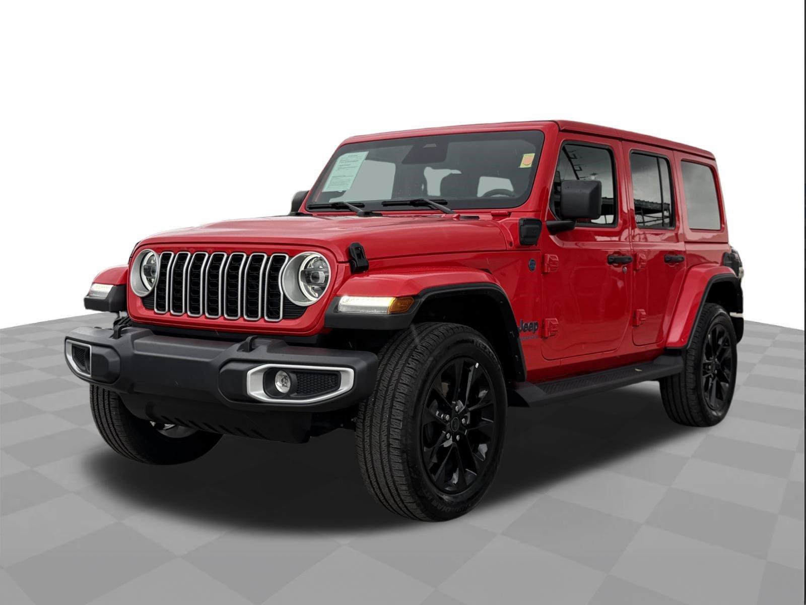 Used 2025 Jeep Wrangler Unlimited Sahara AWD/4WD image 1