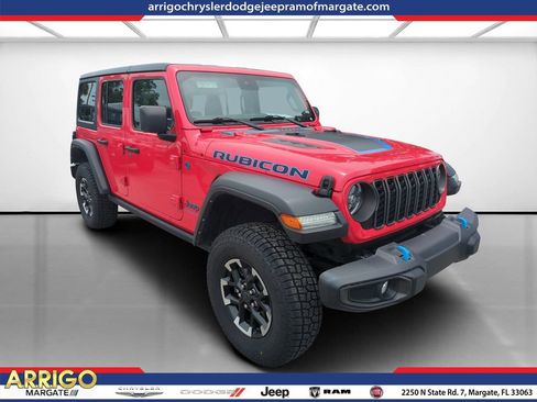 Used 2024 Jeep Wrangler Unlimited Rubicon 4xe AWD/4WD image 1