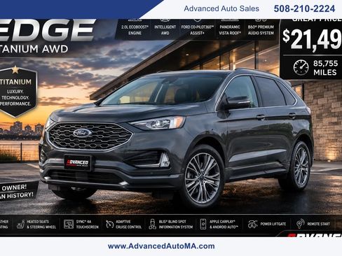 Used 2022 Ford Edge Titanium AWD/4WD image 1