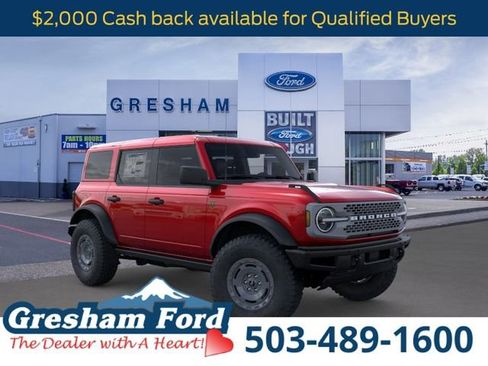 New 2025 Ford Bronco Badlands w/ Sasquatch Package AWD/4WD image 7