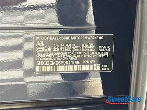 Used 2023 BMW X7 M60i w/ Executive Package image 65