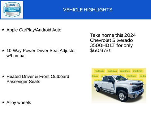 Used 2024 Chevrolet Silverado 3500 LT w/ Convenience Package AWD/4WD image 20