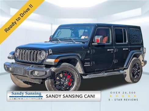 Used 2024 Jeep Wrangler Unlimited Sahara w/ Dual Top Group AWD/4WD image 1