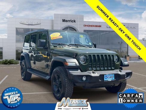 Used 2023 Jeep Wrangler Unlimited Sport w/ Sun And Sound Package AWD/4WD image 1