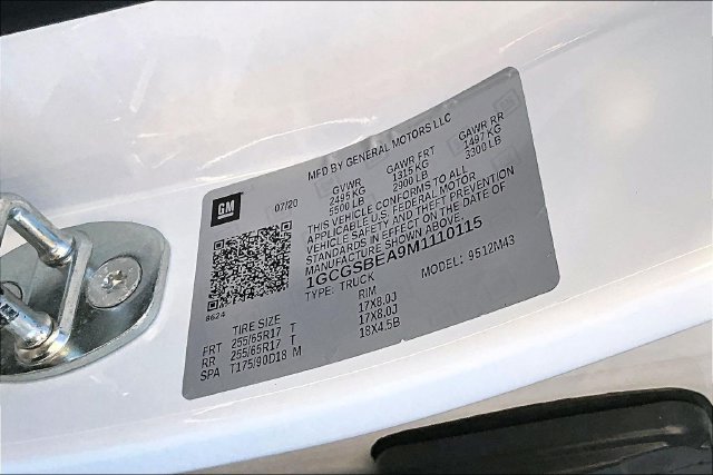 Used 2021 Chevrolet Colorado W/T w/ WT Convenience Package RWD image 19